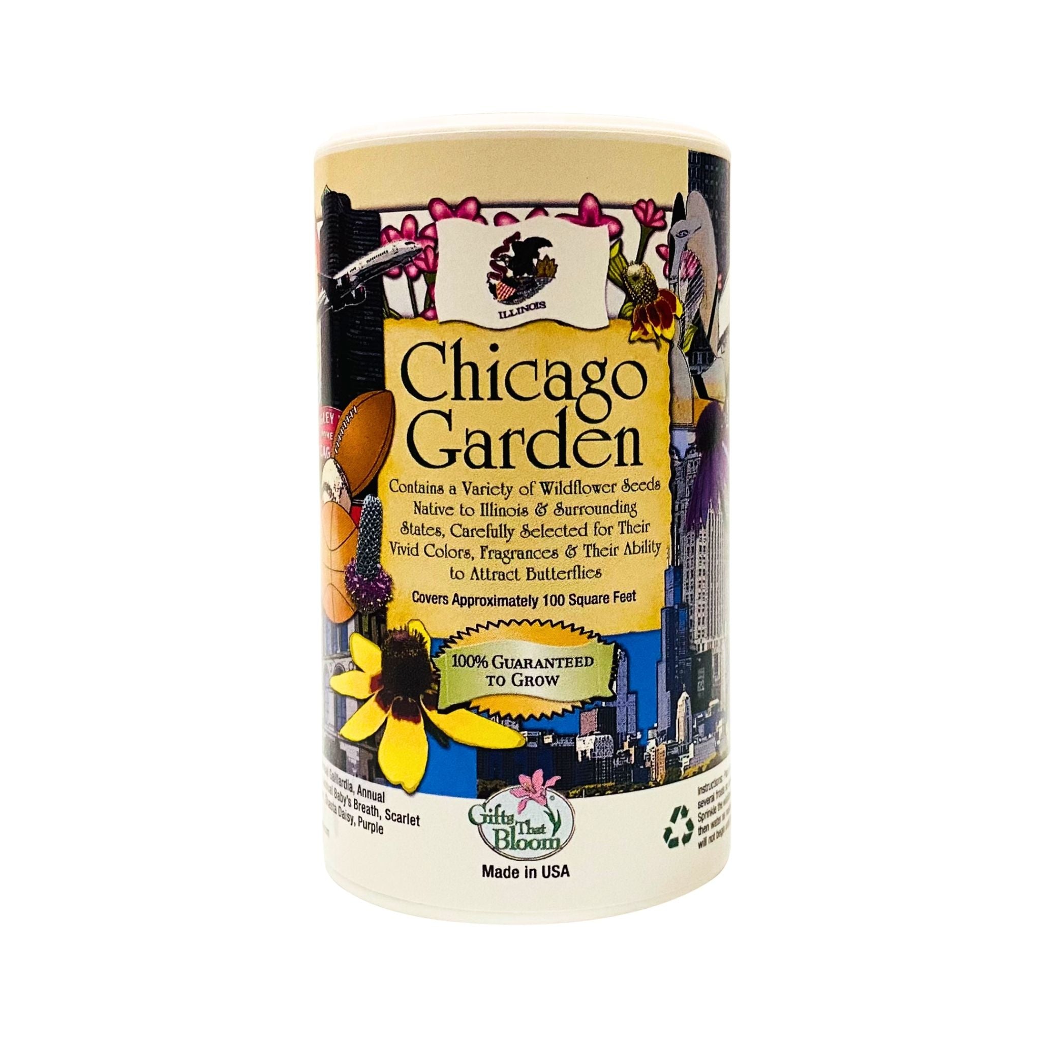 Chicago Garden Shaker Can