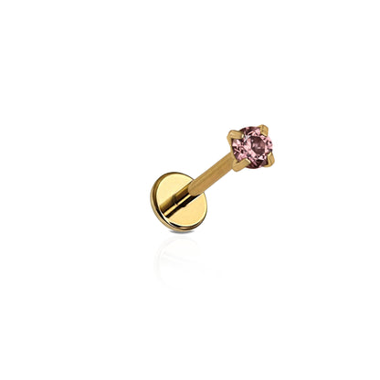 Birthstone Flat Back Stud