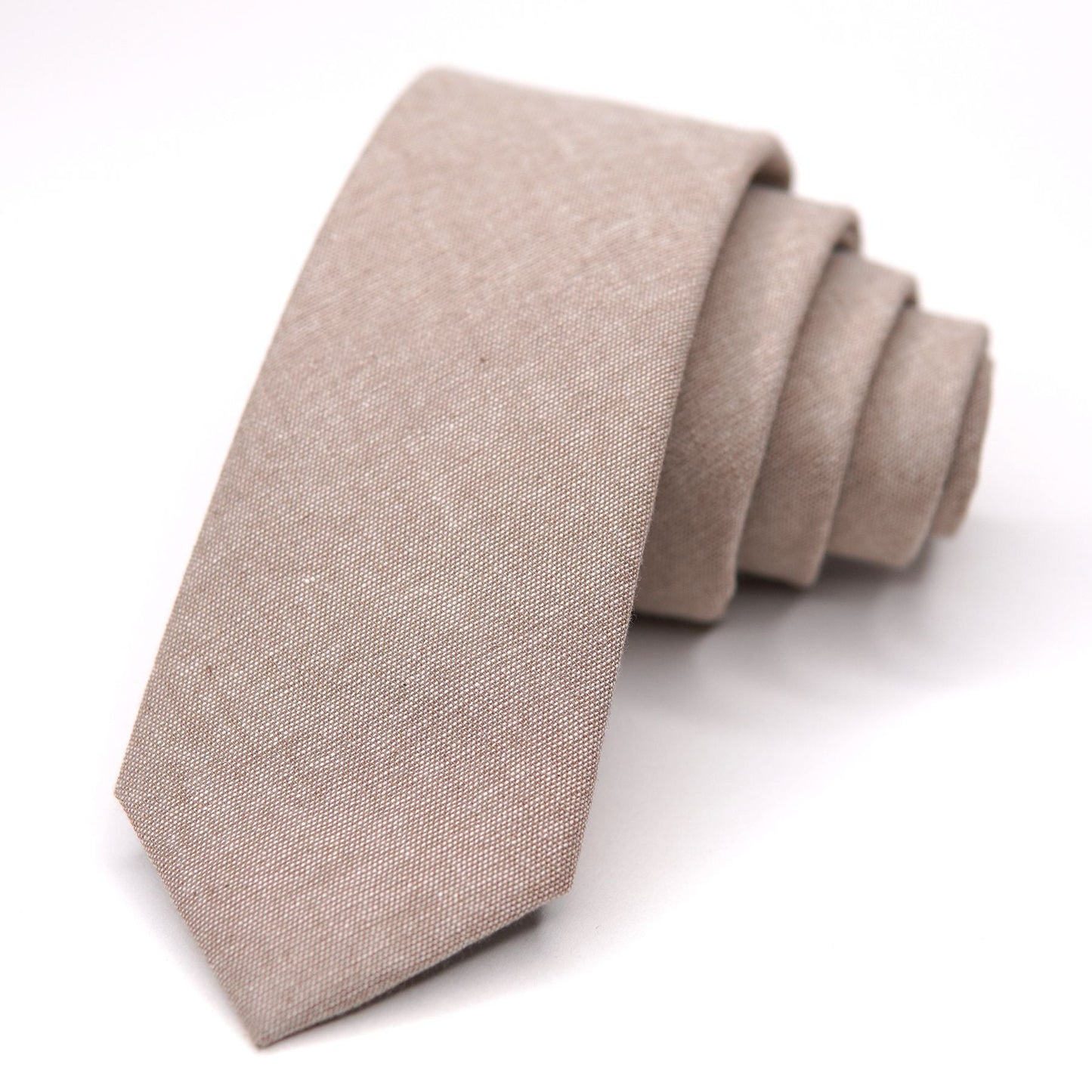 Taupe Men's Tie