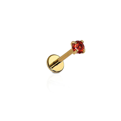 Birthstone Flat Back Stud