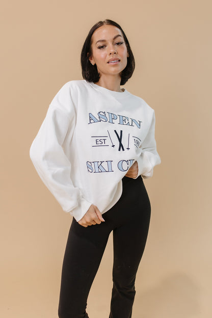 The Aspen Ski Club Pullover