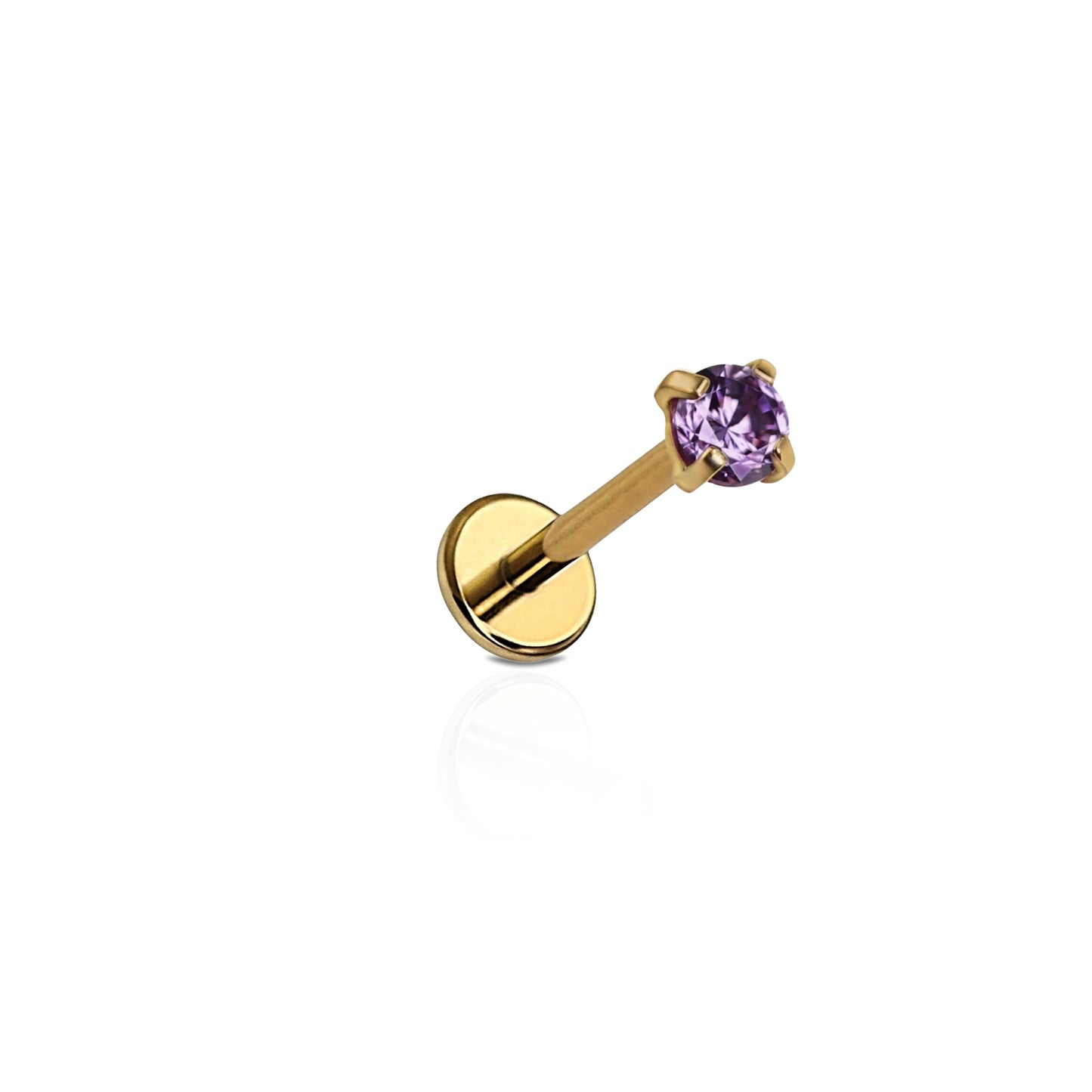 Birthstone Flat Back Stud