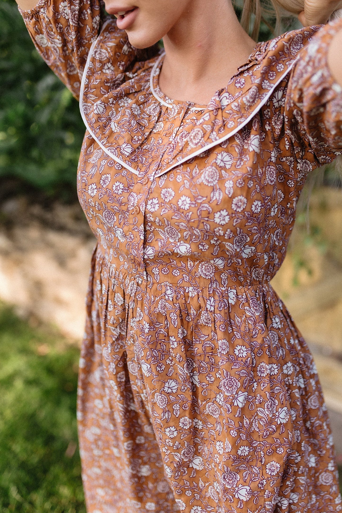 Stockplace The Label- The Amber Glow Dress