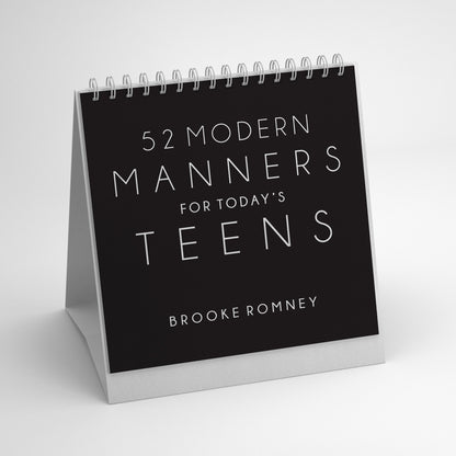 52 Modern Manners for Today's Teens- Volume One