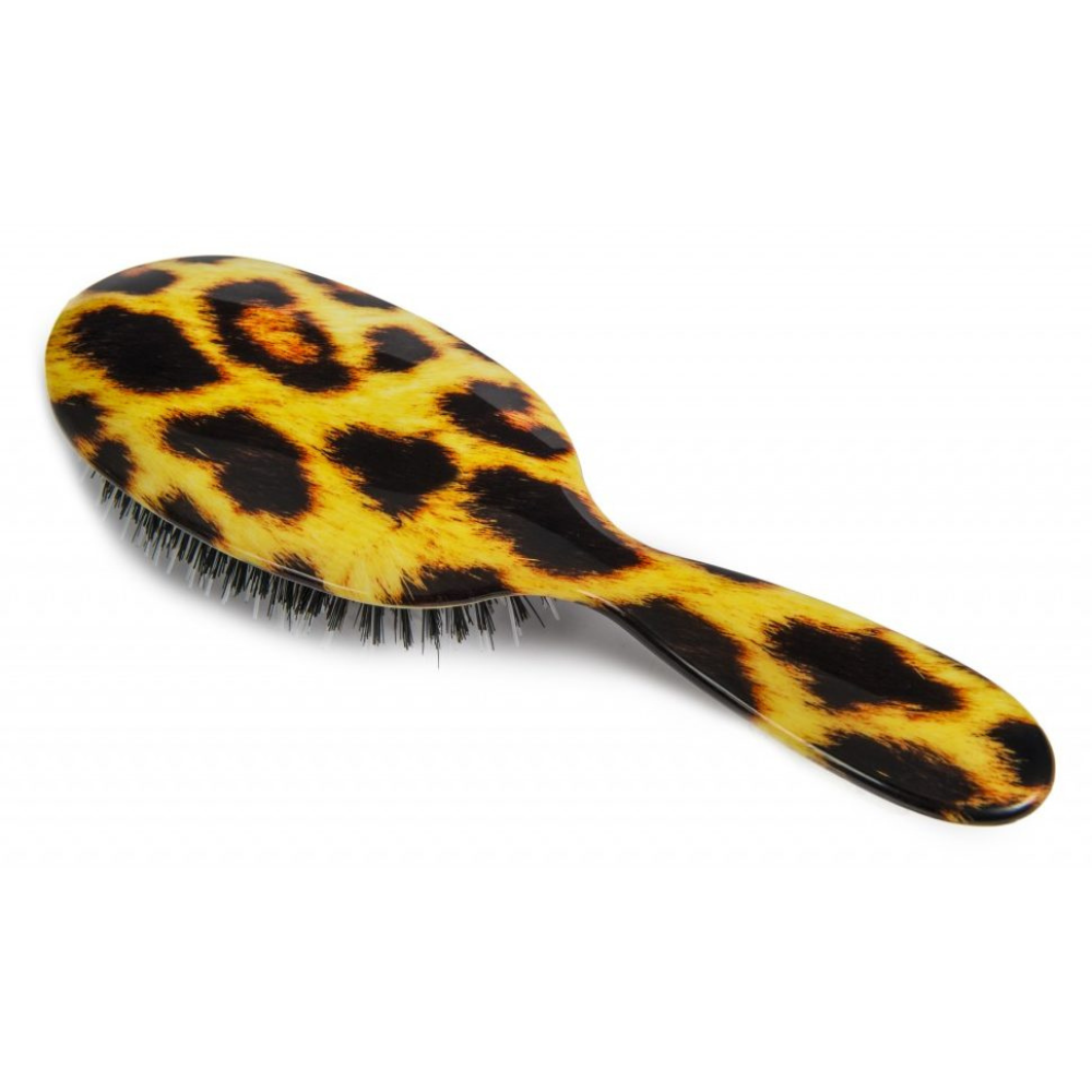 Leopard Print Hairbrush