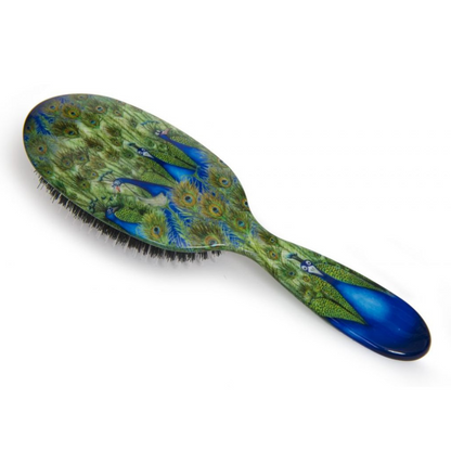 Peacocks Hairbrush