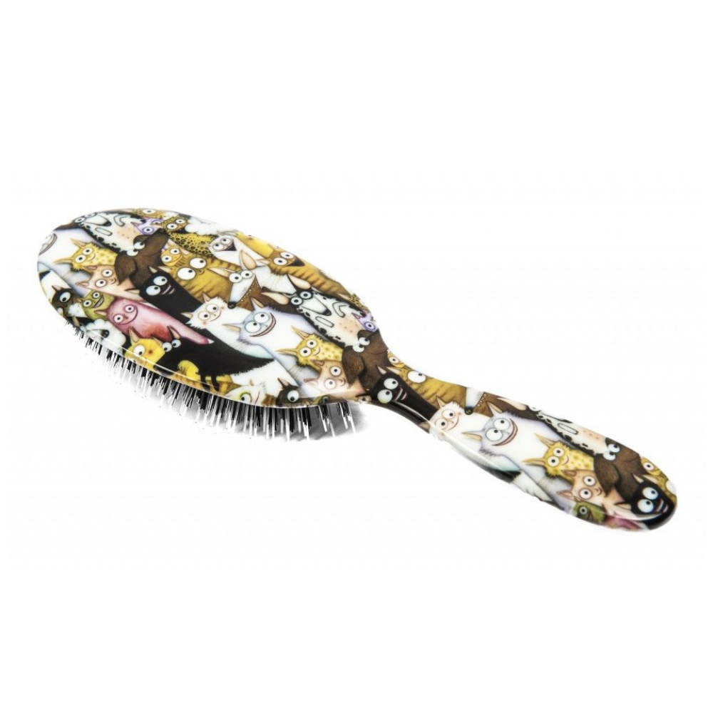 Cats and Dogs Hairbrush