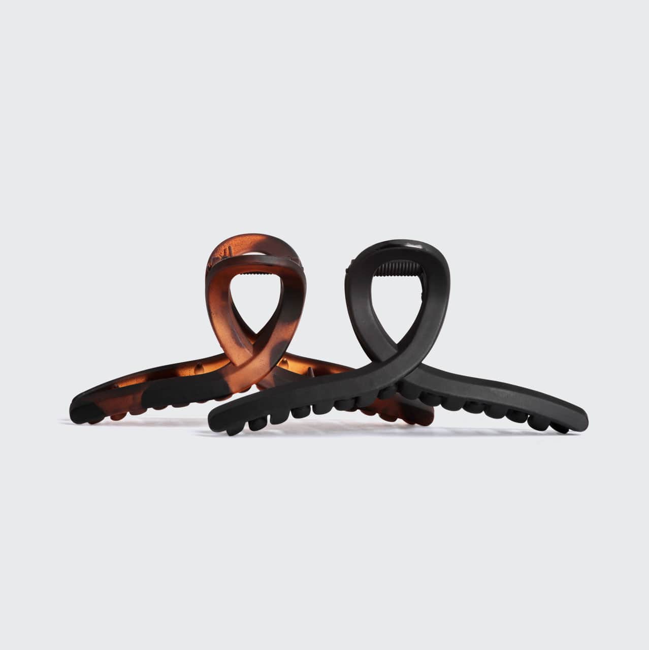 Large Loop Claw Clips 2pc - Recycled Plastic