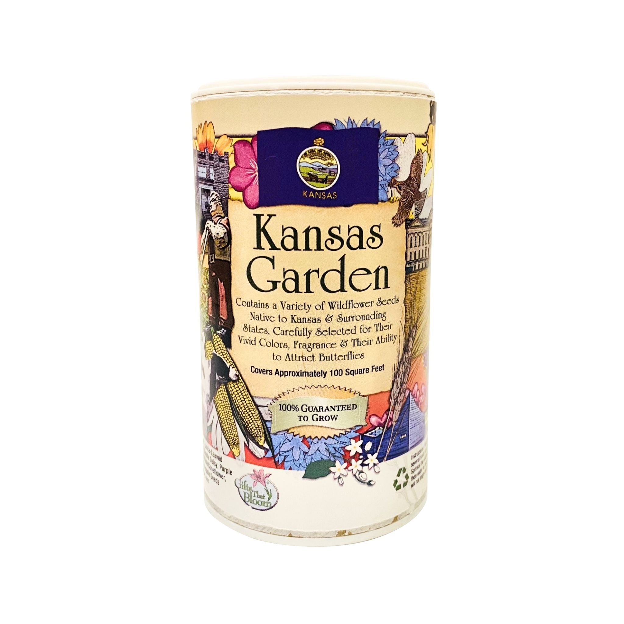 Kansas Garden Shaker Can