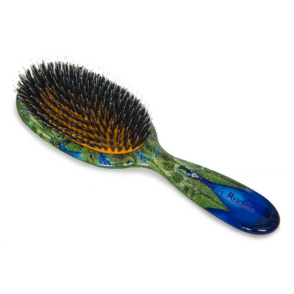 Peacocks Hairbrush