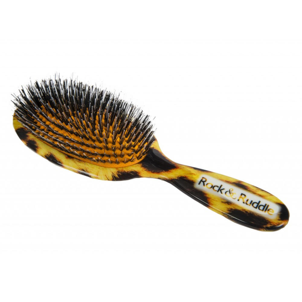 Leopard Print Hairbrush