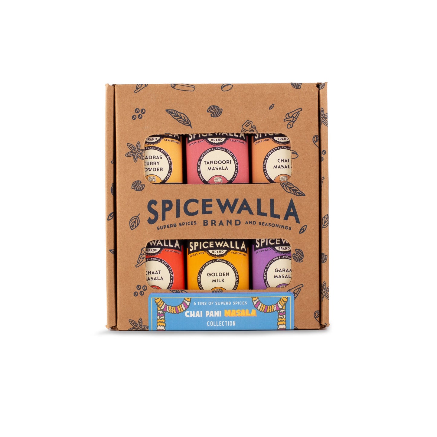 6 Pack Chai Pani Masala Collection