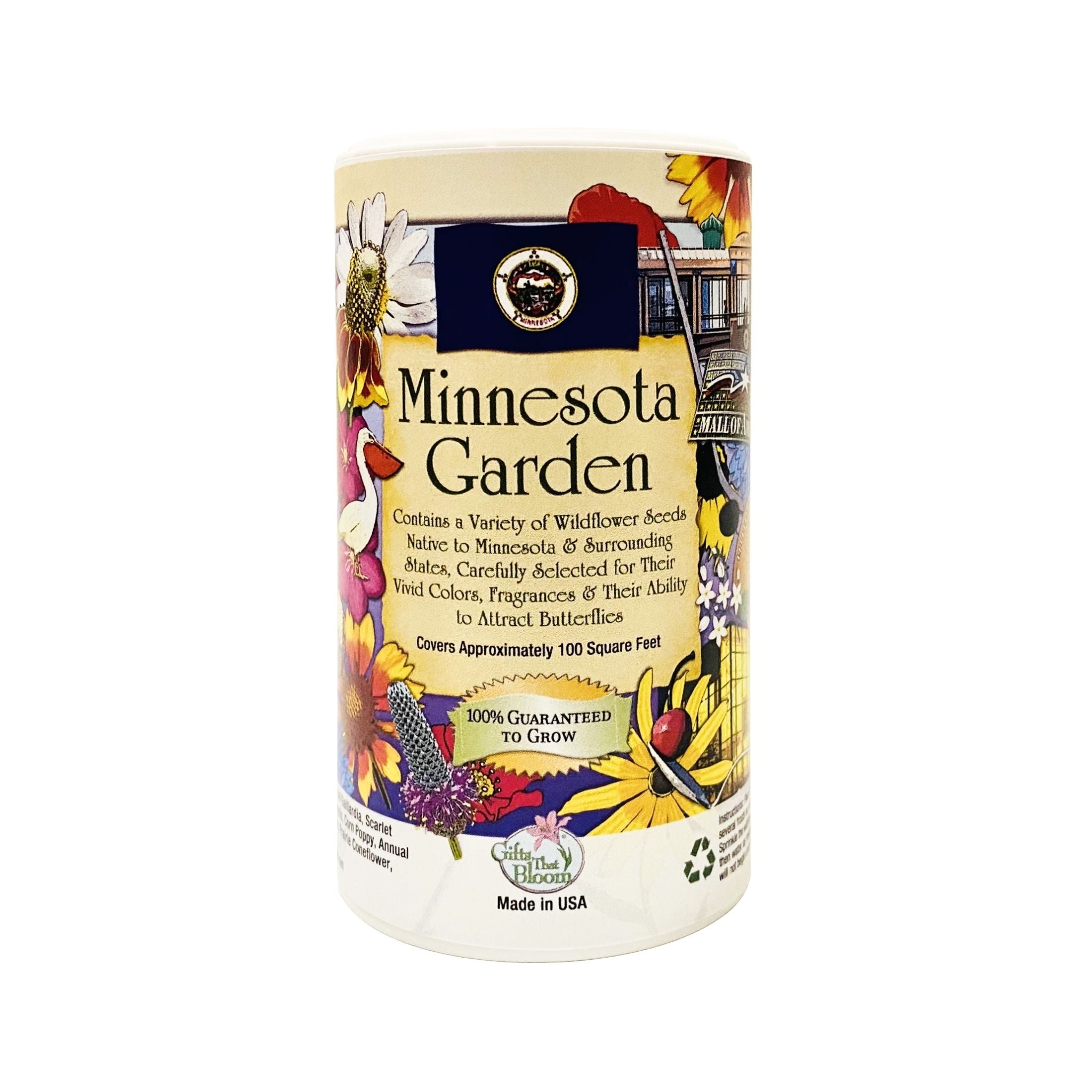 Minnesota Garden Shaker Can