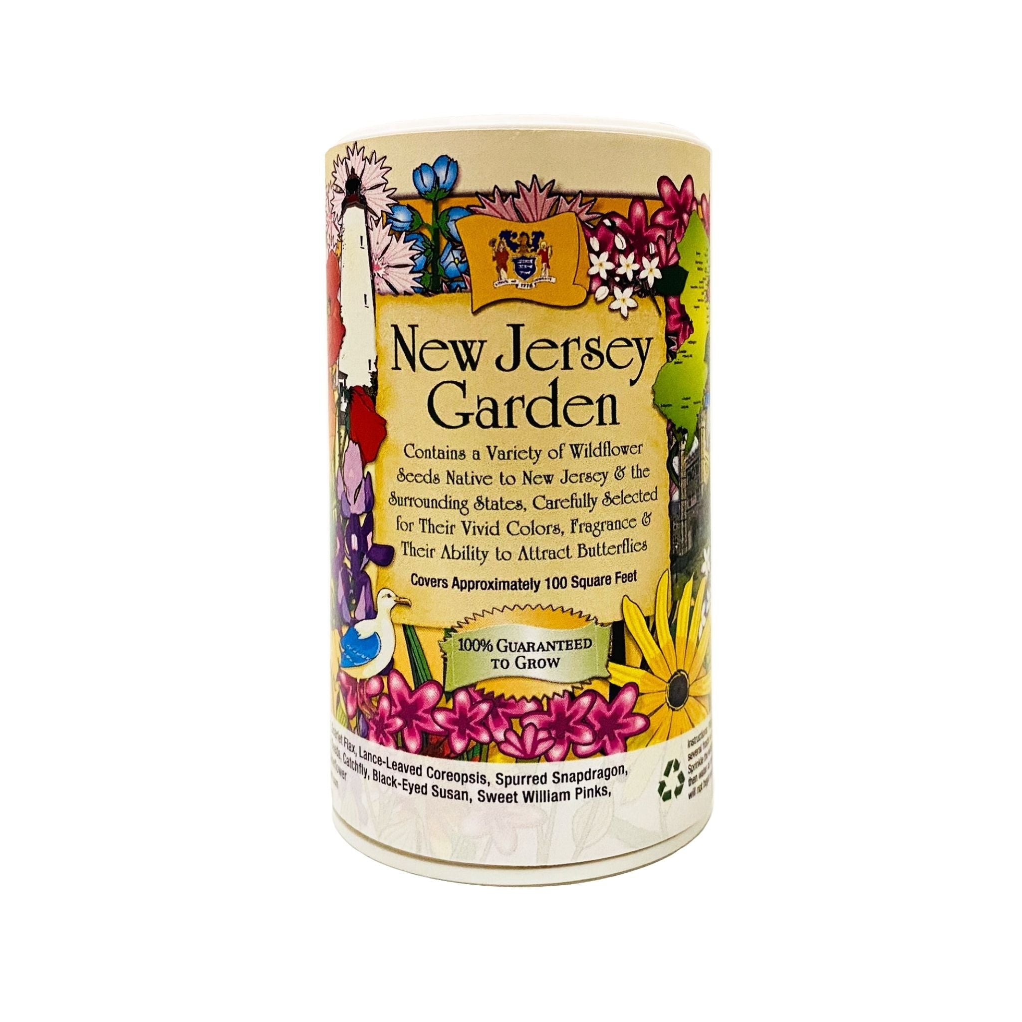 New Jersey Garden Shaker Can
