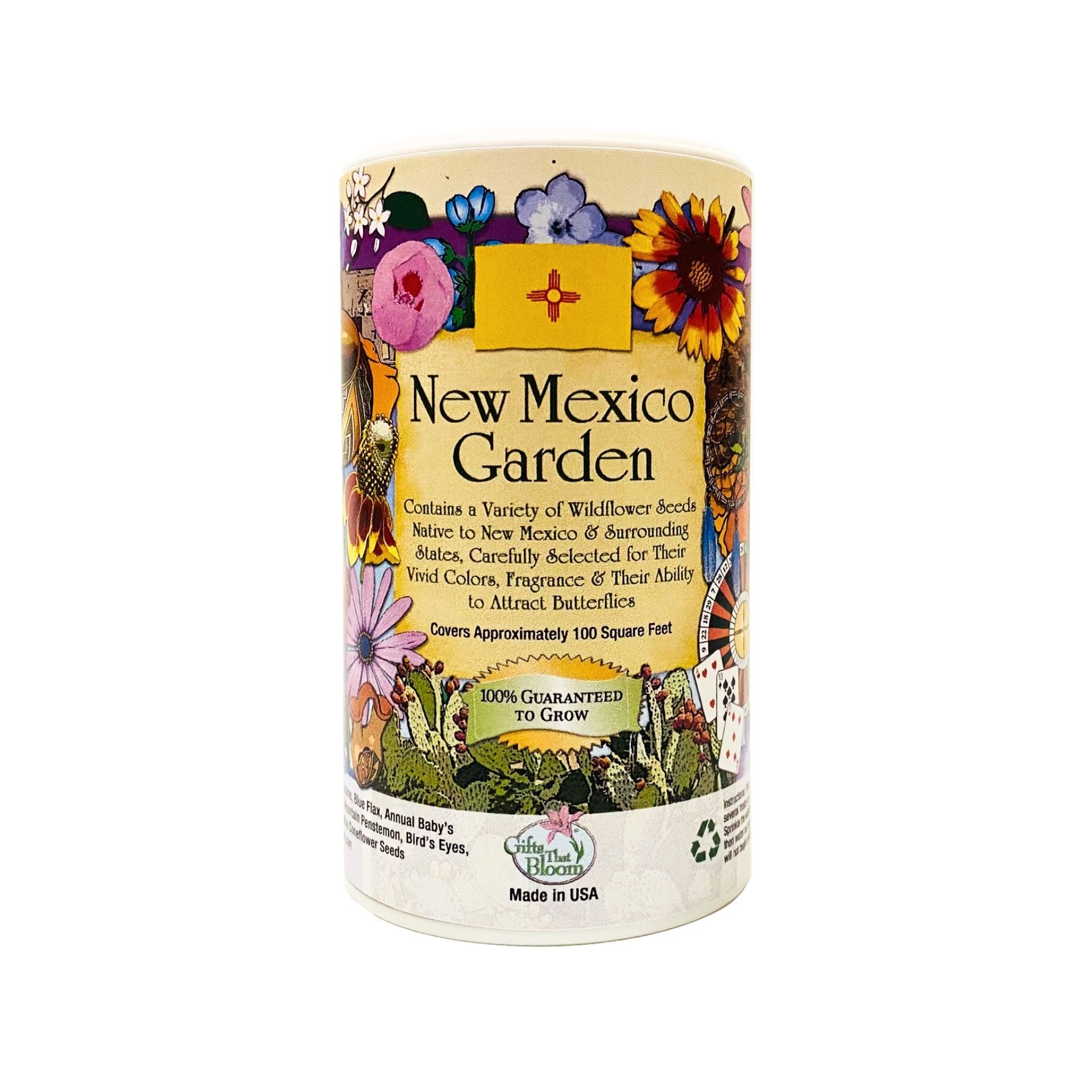 New Mexico Garden Shaker Can