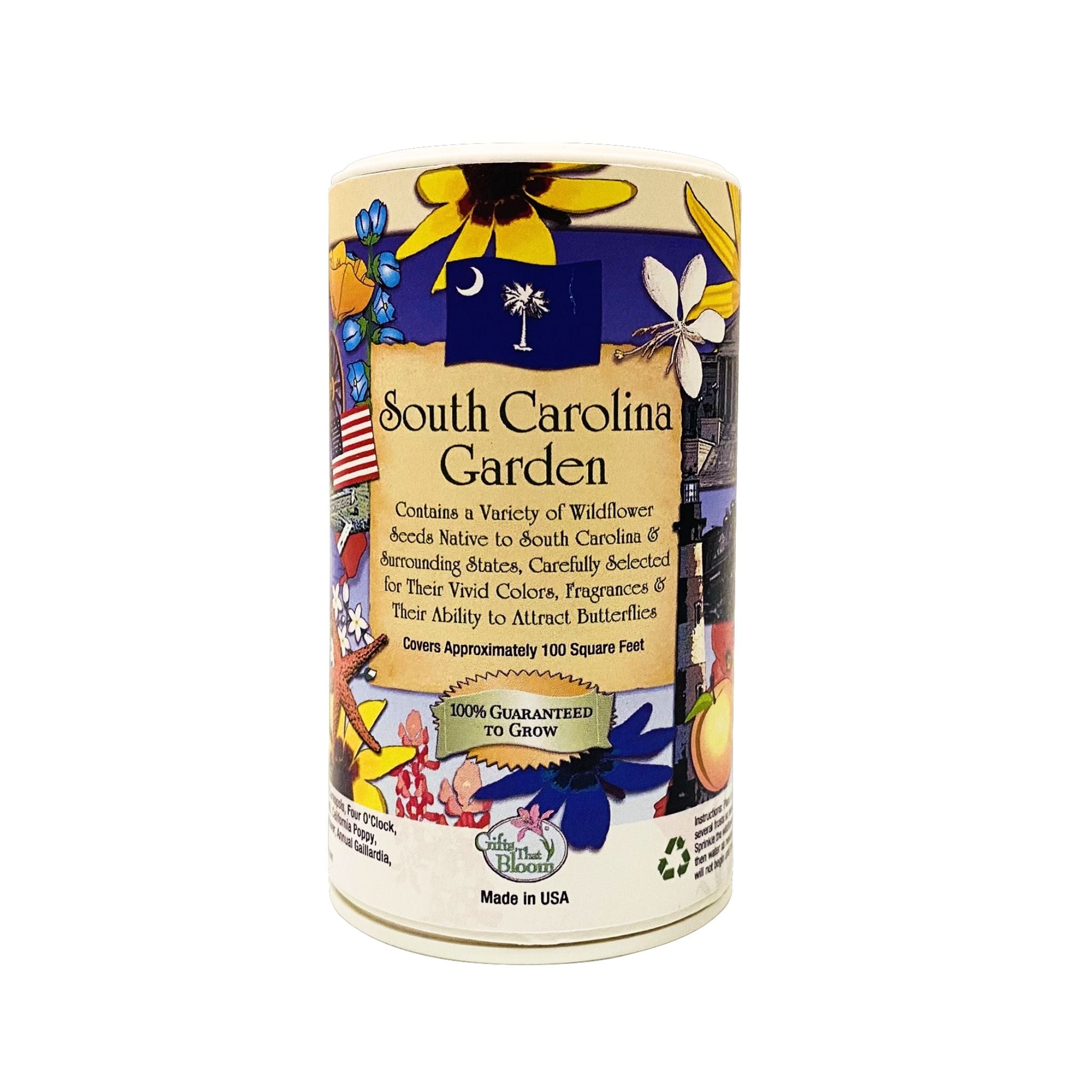 South Carolina Garden Shaker Can