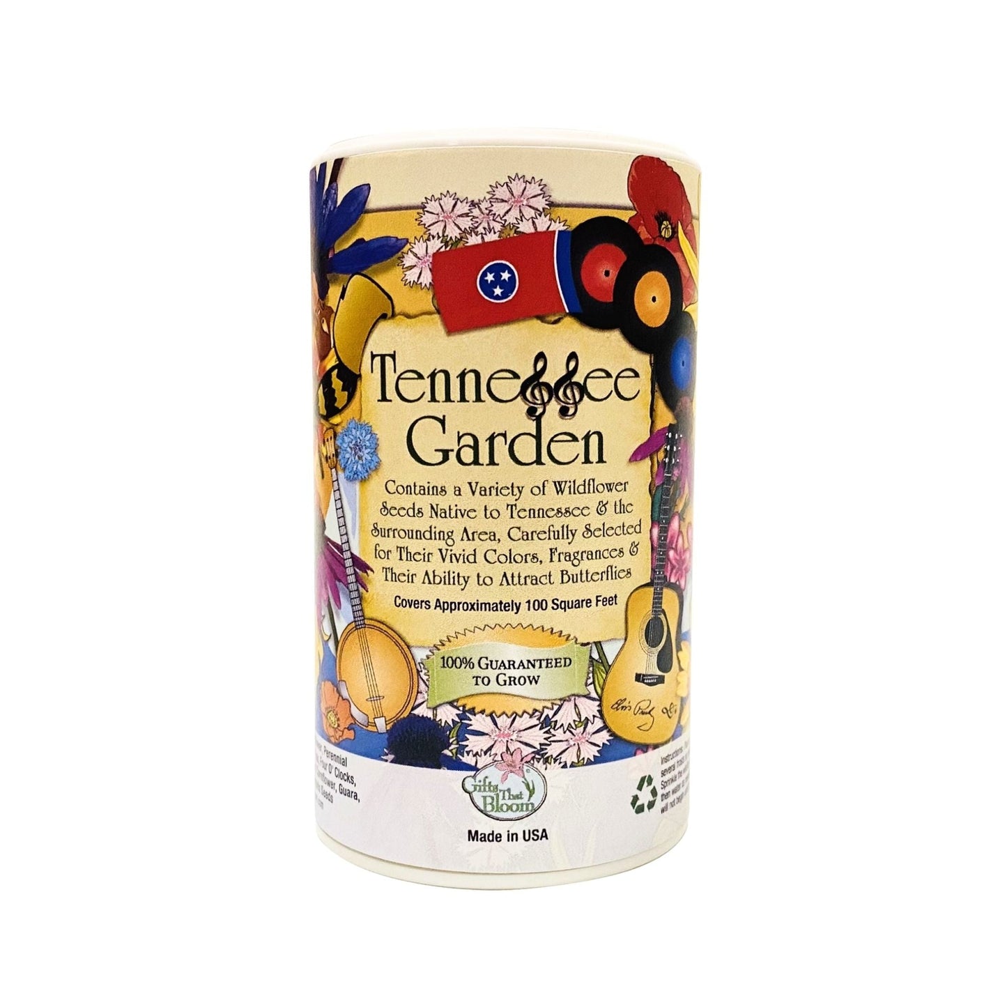 Tennessee Garden Shaker Can