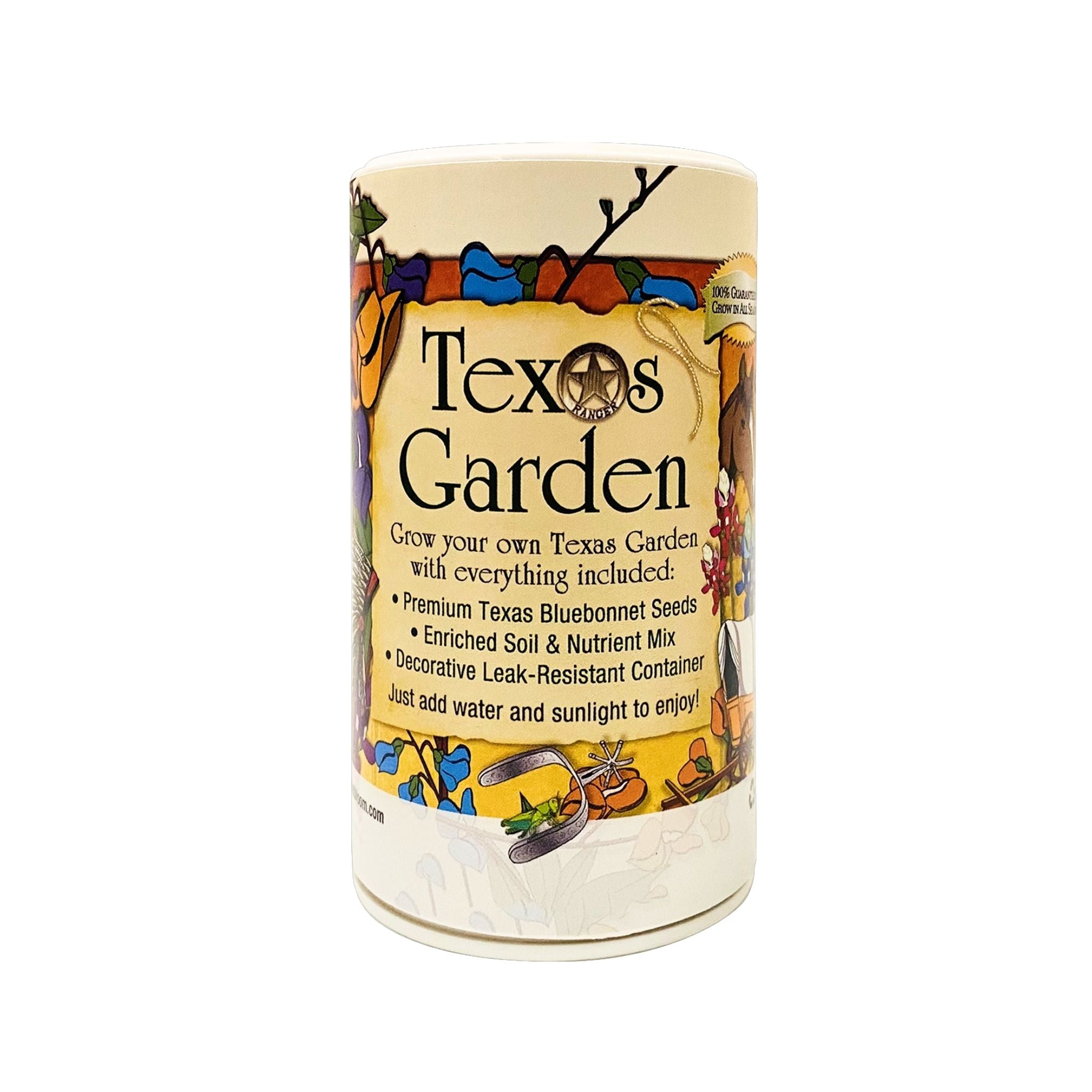 Texas Garden Shaker Can