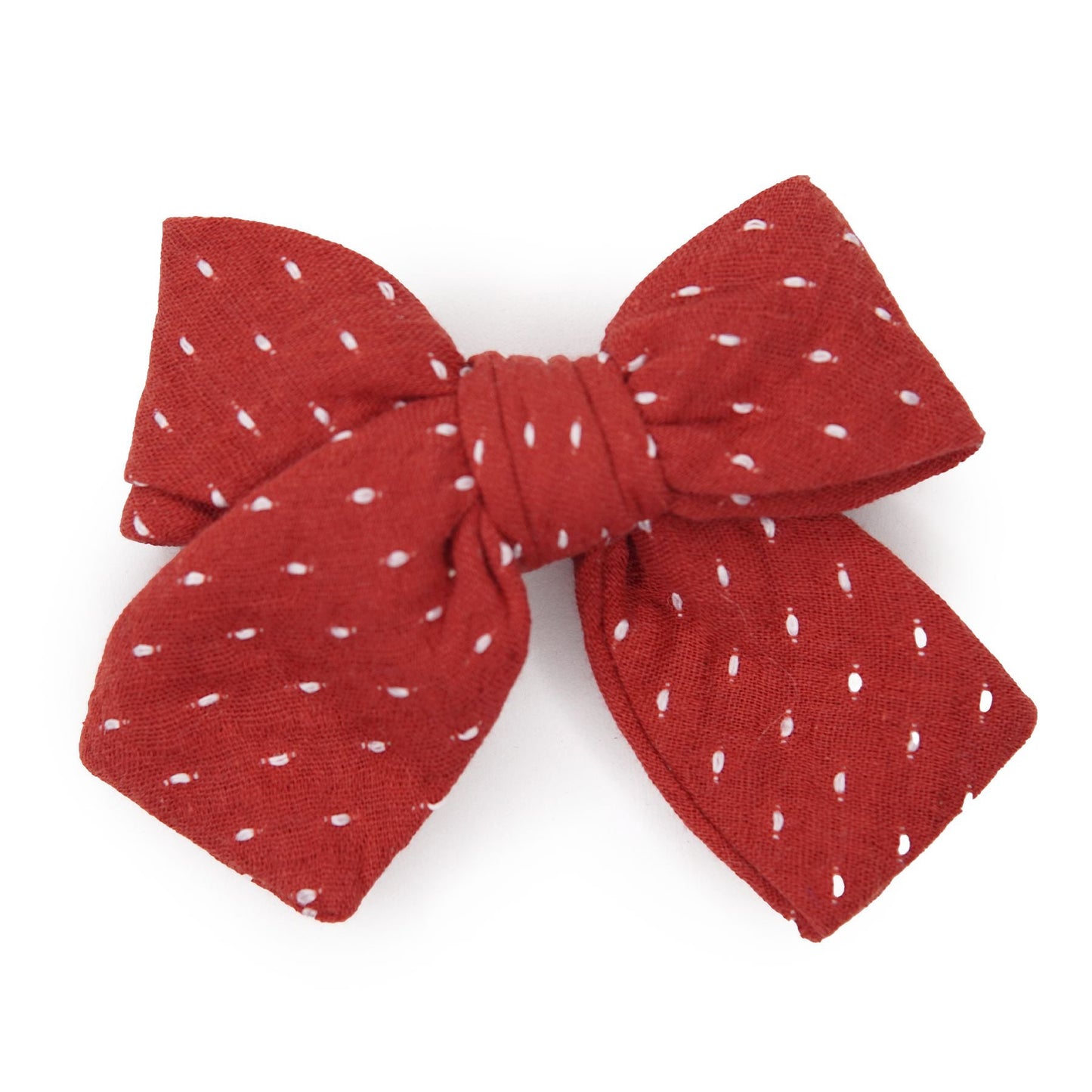 Apple Petite Hair Bow for Girls