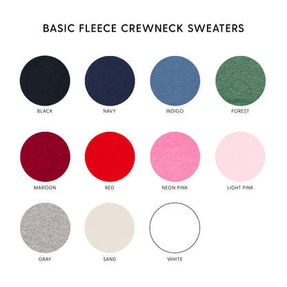 GROW IN GRACE - BASIC FLEECE CREWNECK