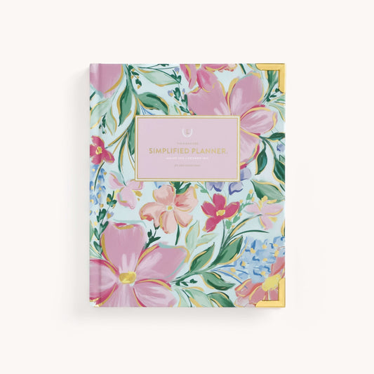 2024 Weekly, Simplified Planner, Blush Magnolia