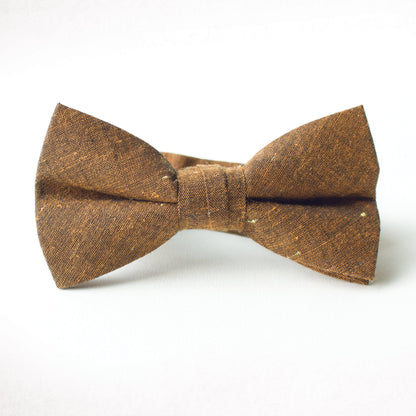 Lucky Penny Linen Bow Tie for Boys