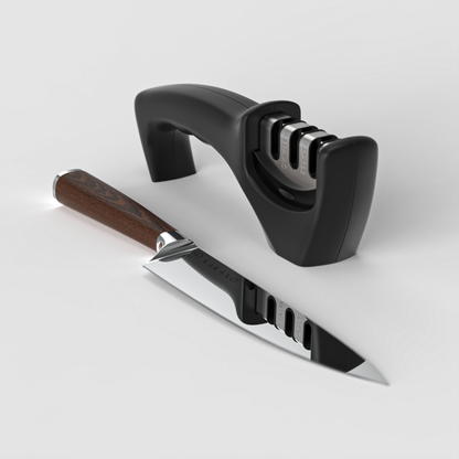 Classic Chef Knife + Pull Through Sharpener