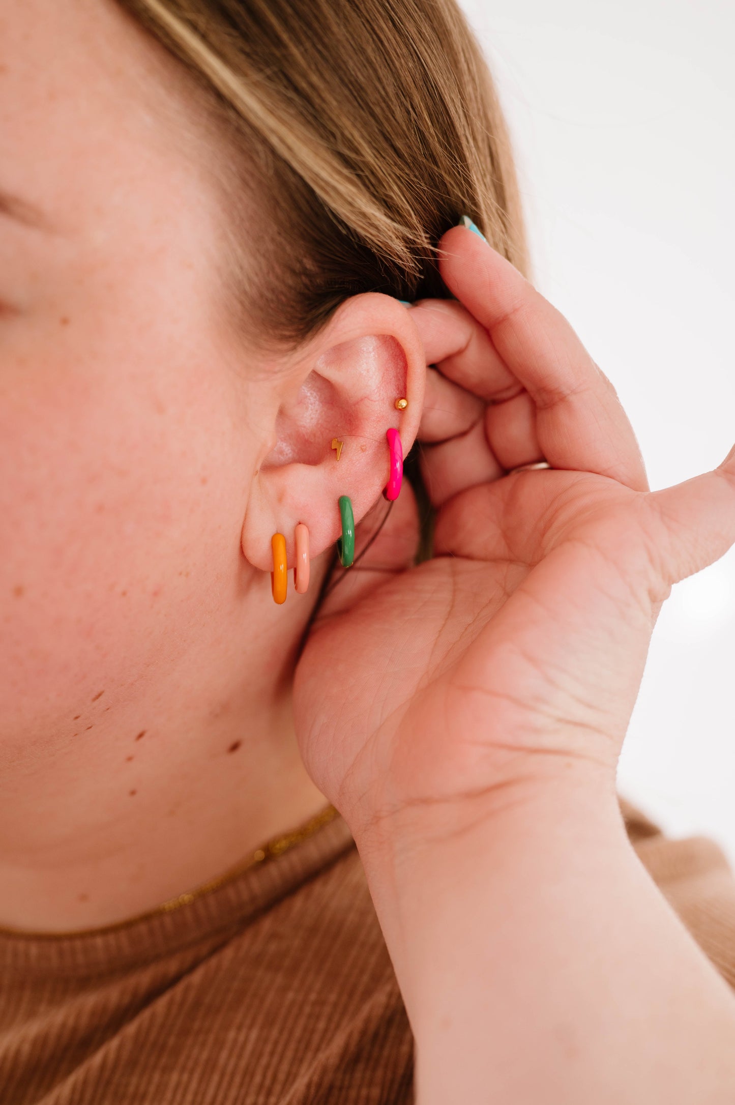 Enamel Hoops