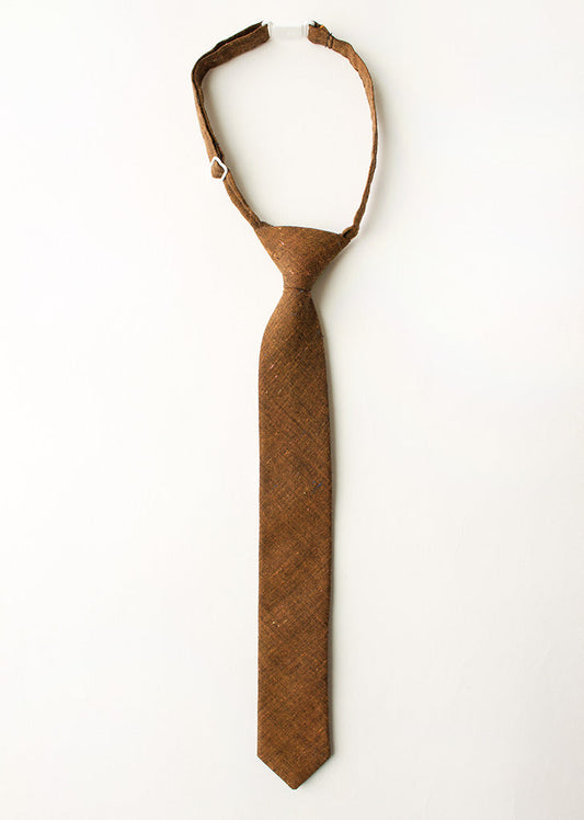 Lucky Penny Linen Boys Tie