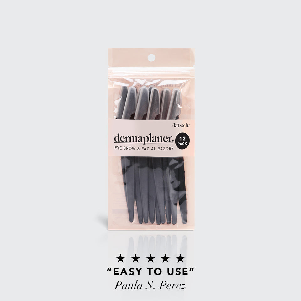 Dermaplaning Tool 12pk | Eco-Friendly Black
