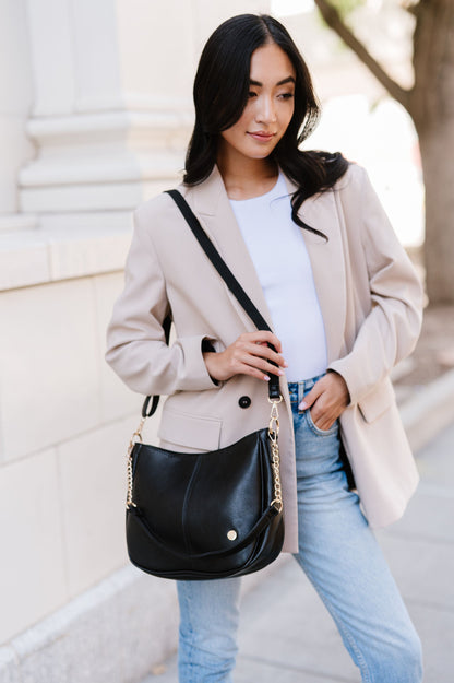 Marissa Saddle Crossbody