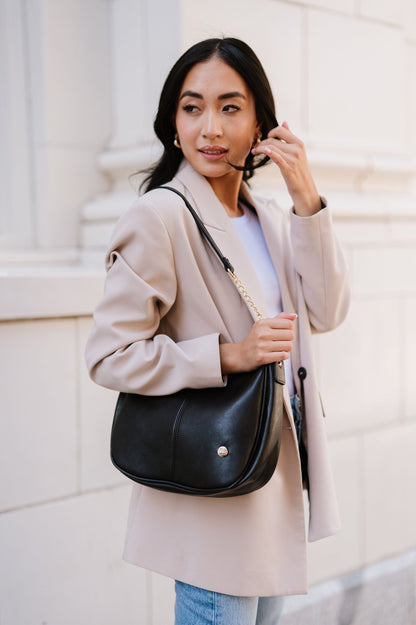 Marissa Saddle Crossbody