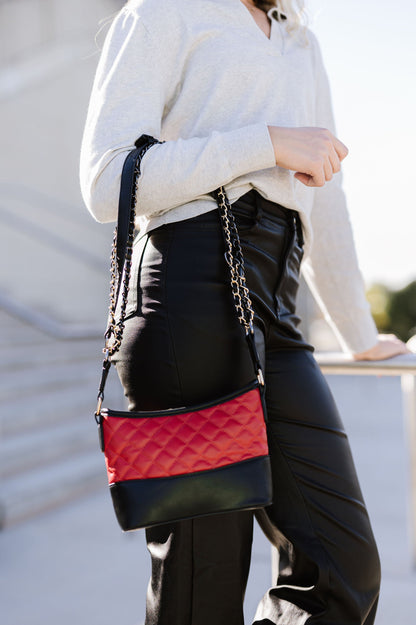 campbell quilted bag - final sale