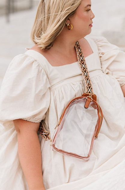 Kenzie Clear Sling Crossbody