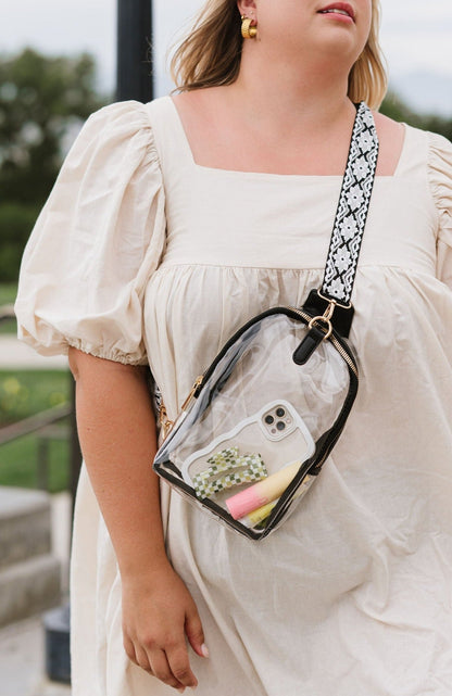 Kenzie Clear Sling Crossbody