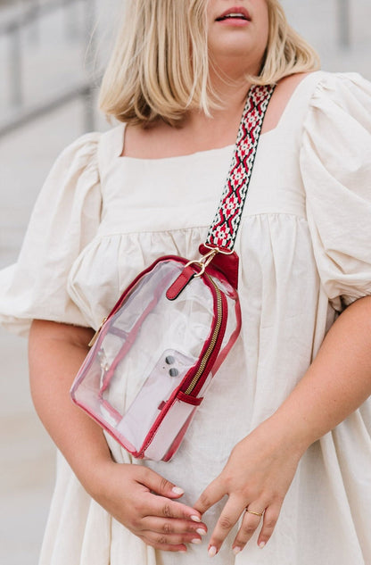 Kenzie Clear Sling Crossbody