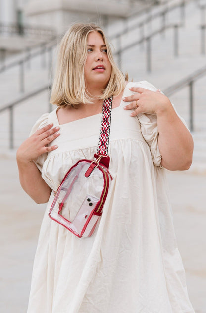 Kenzie Clear Sling Crossbody