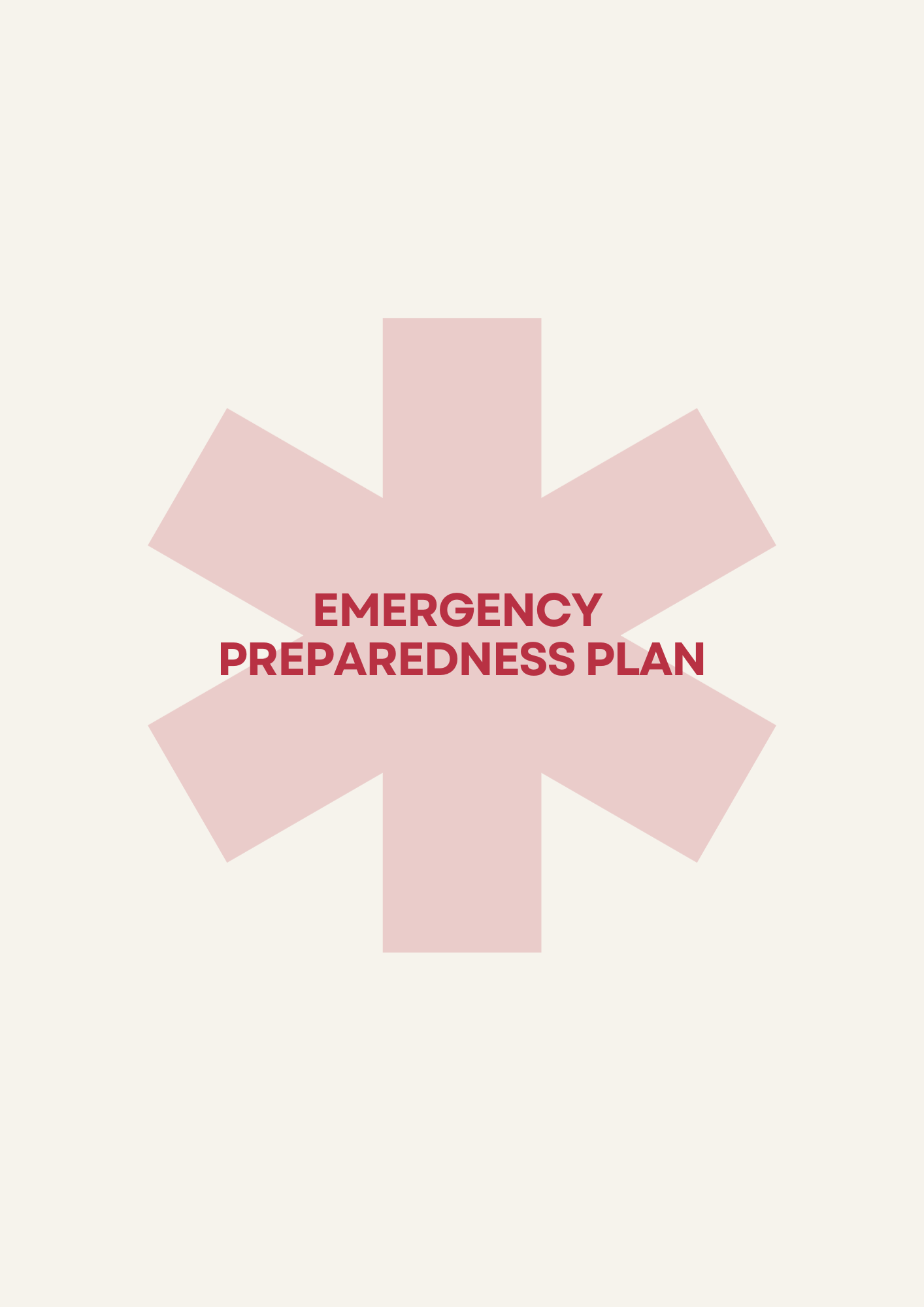 Emergency Preparedness Plan