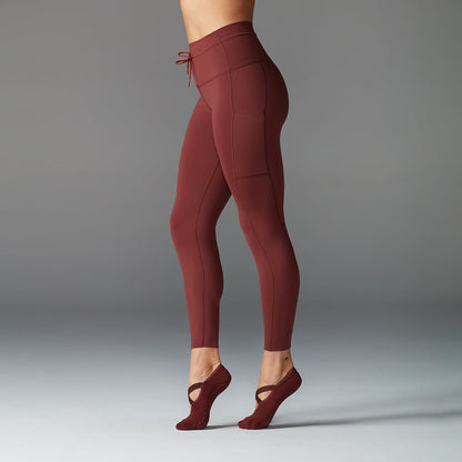 7/8 Tie Waist Pocket Leggings