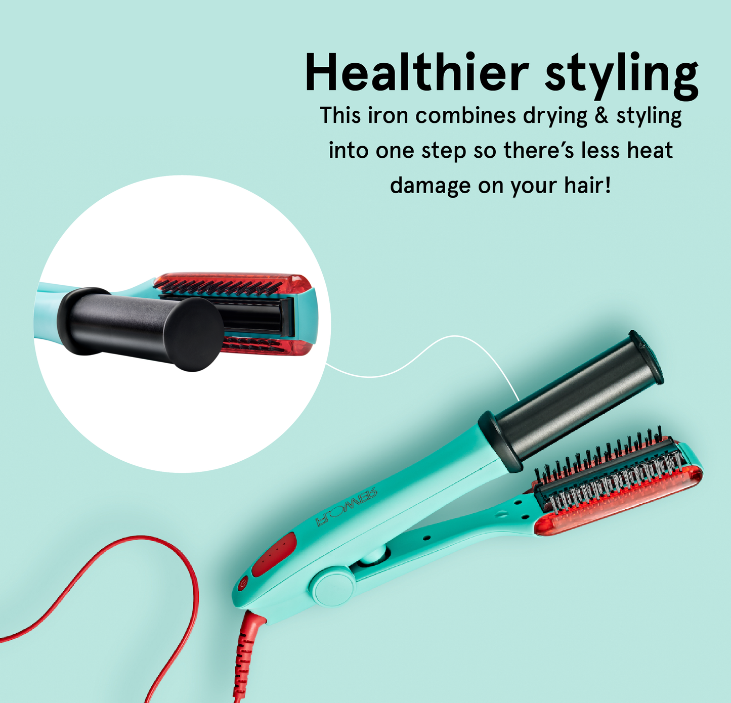 Wet or Dry Styling Iron