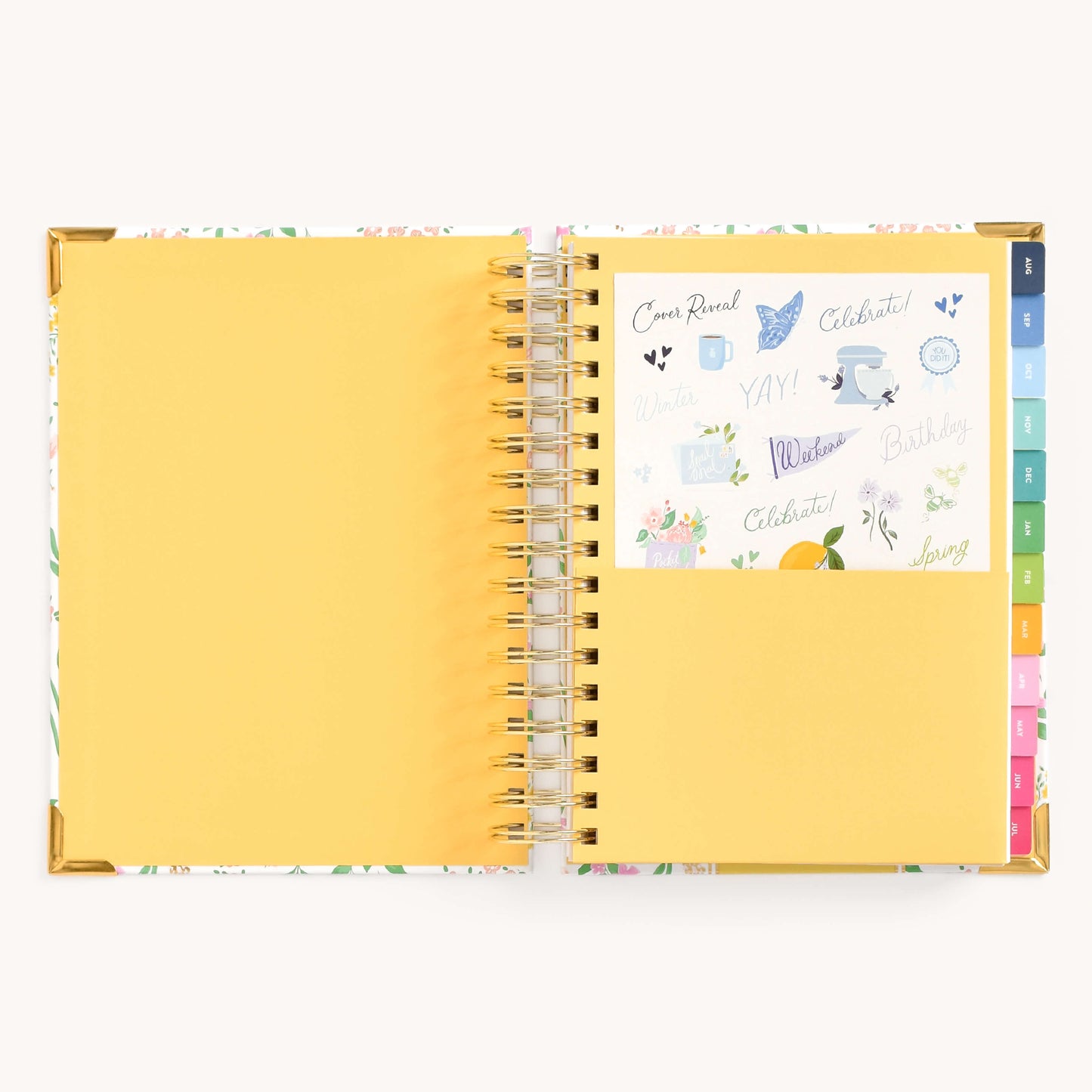 2024 Daily, Simplified Planner, Golden Hour