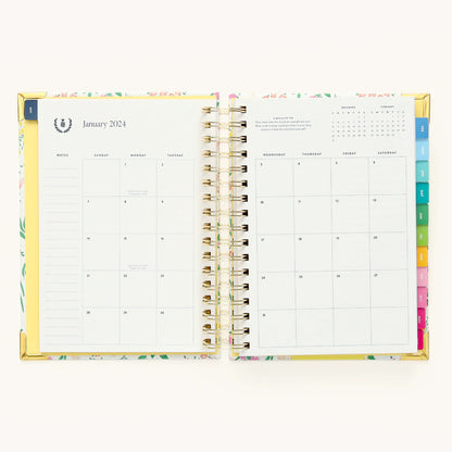 2024 Daily, Simplified Planner, Golden Hour