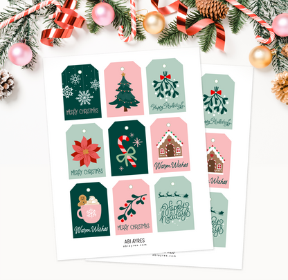 Printable Holiday Gift Tags