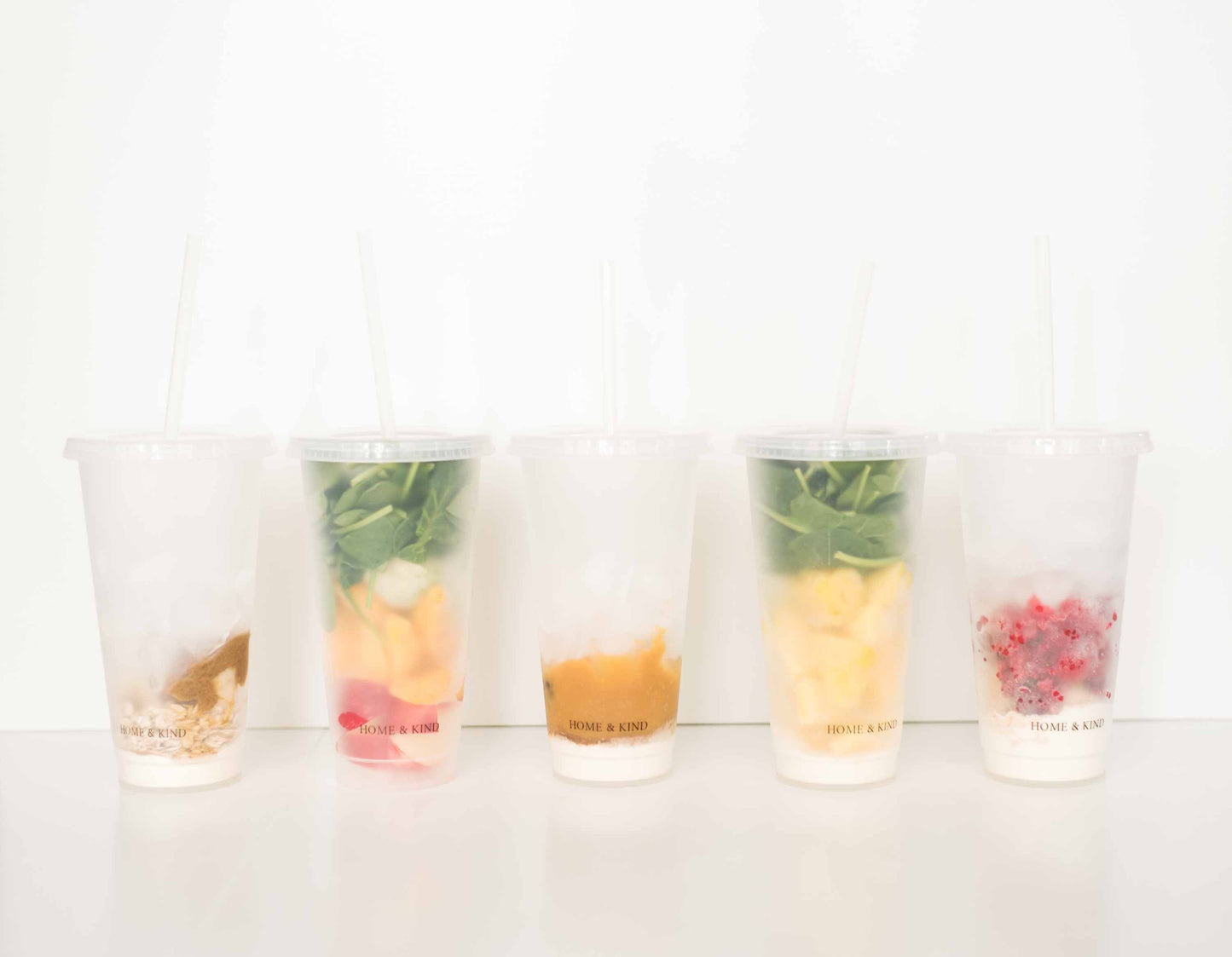 Reusable Smoothie Cups