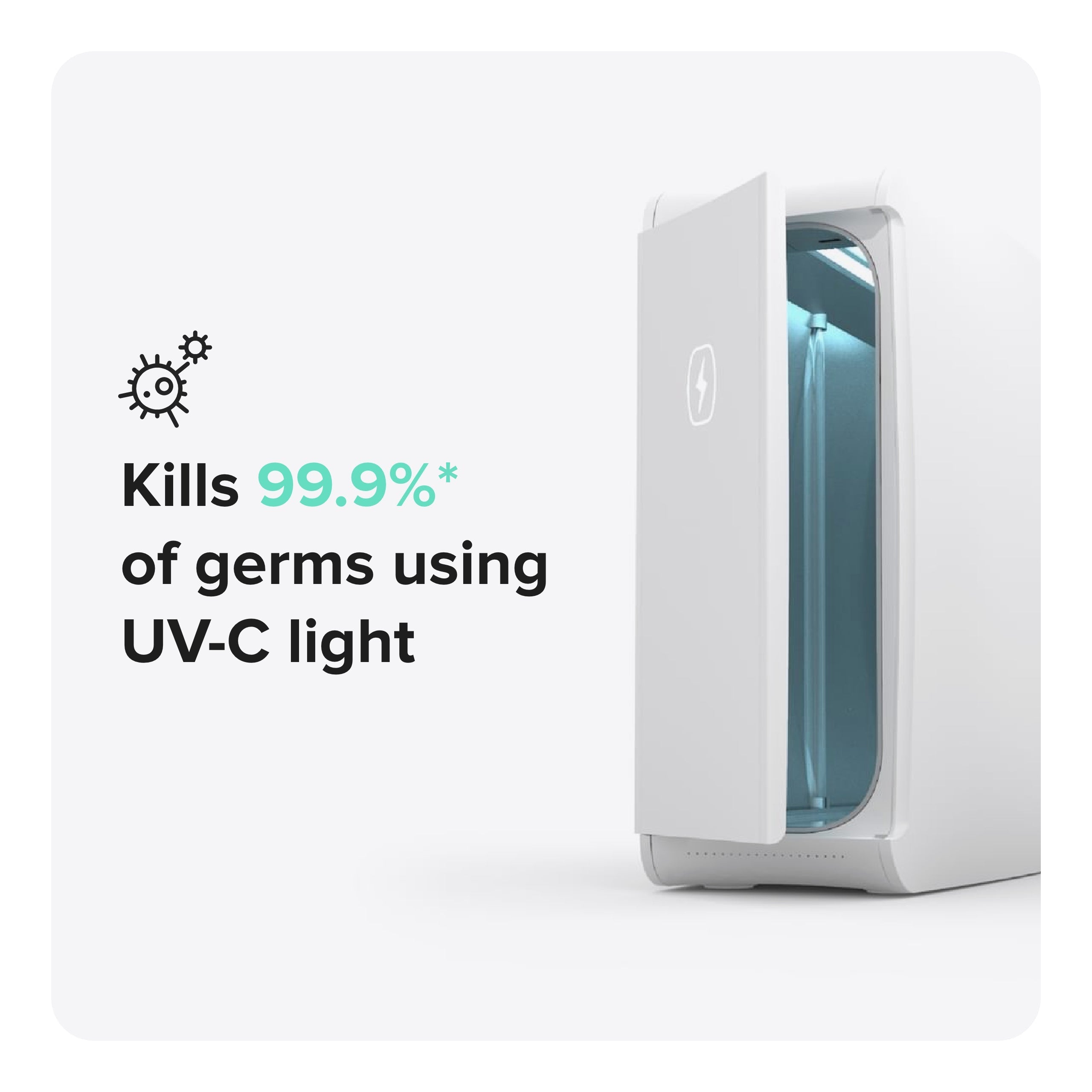 HomeSoap Large Capacity UV Sanitizing Box