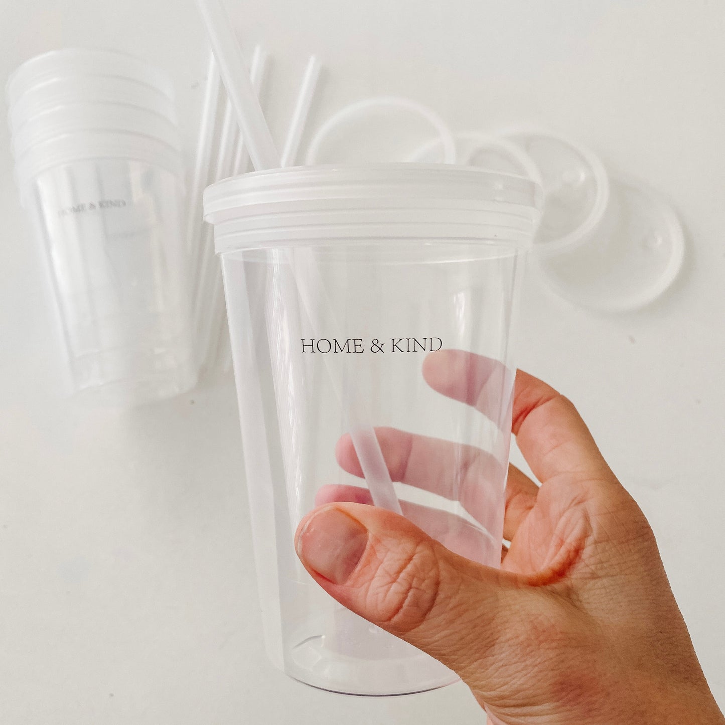 Reusable Kids Smoothie Cups