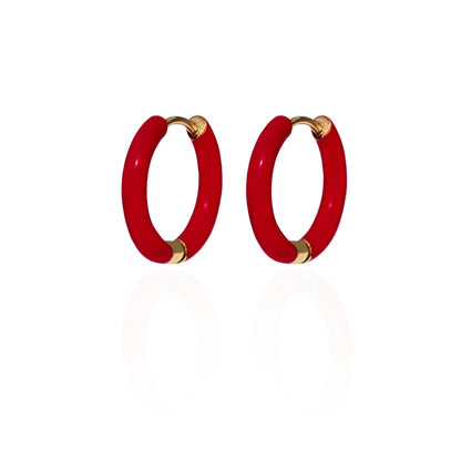 Enamel Hoops