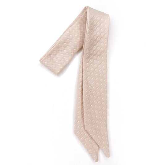 Ivory Hair Sash for Girls & Women - Neck Scarf & Hair Wrap