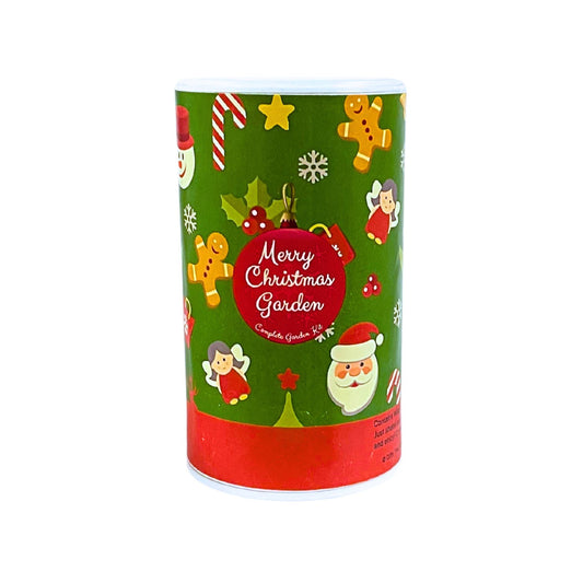 Merry Christmas Garden Shaker Can