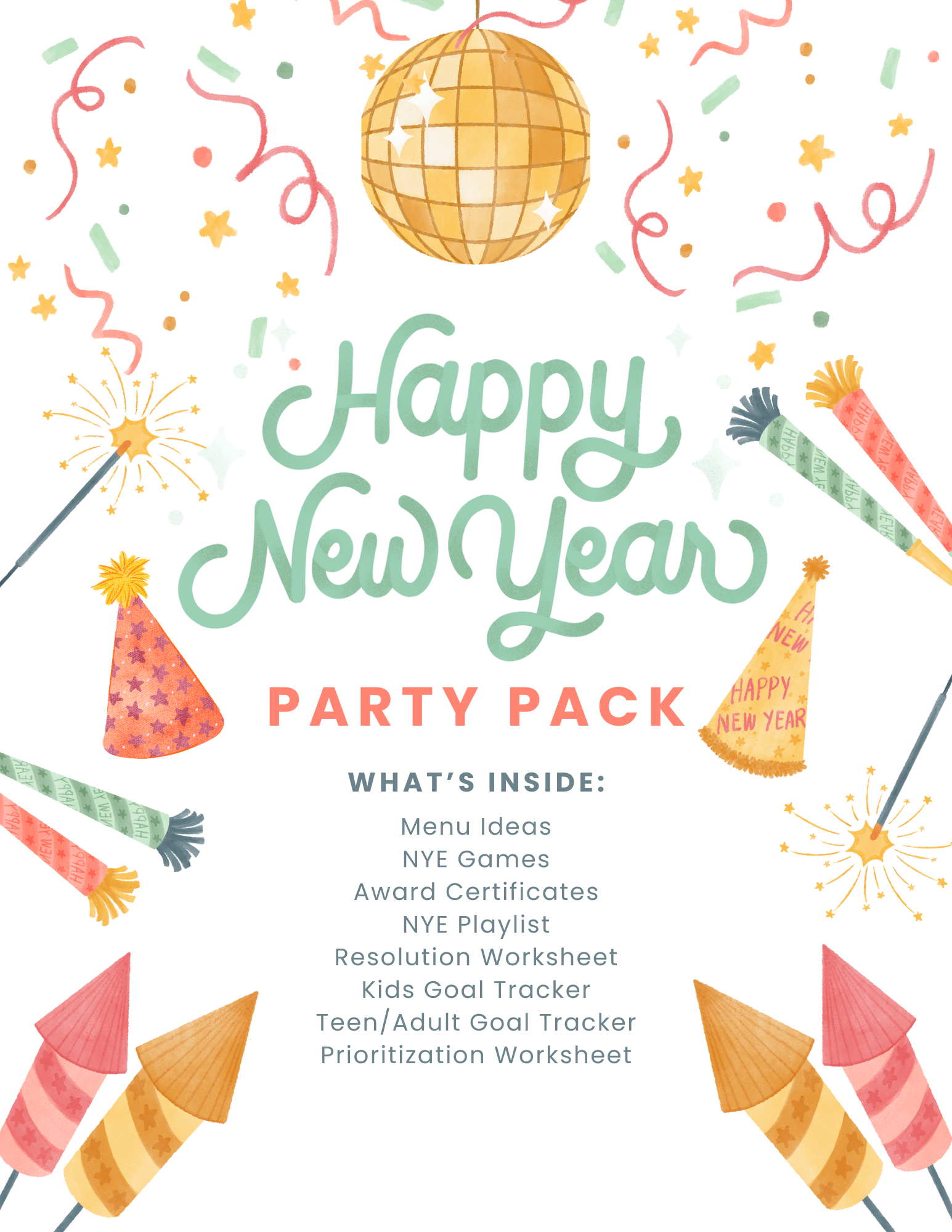 New Year's Eve Party Pack